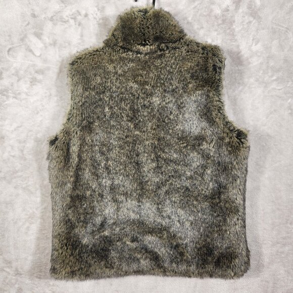 Faux Fur Reversible Vest Women's size M - Picture 2 of 7